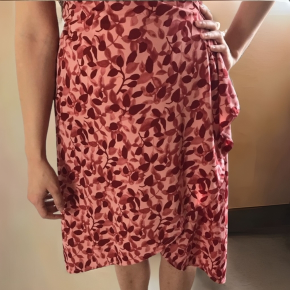 Vtg Y2K Wrap Dress - Picture 7 of 8